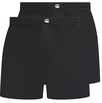 G-STAR Men's Elm 2 Pack Woven Boxer