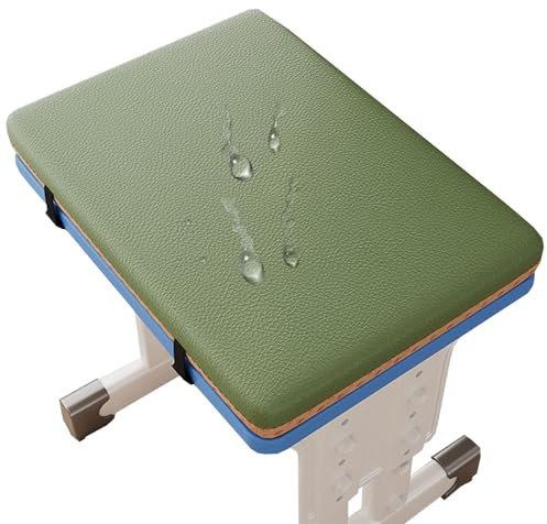 SDNAM Leder Stuhlkissen 35x25cm Sitzkissen Outdoor Indoor- wasserdichte Sitzpolster für Sitzauflage Matratzenkissen Sesselkissen Dicke Polsterung Bodenkissen(K8)