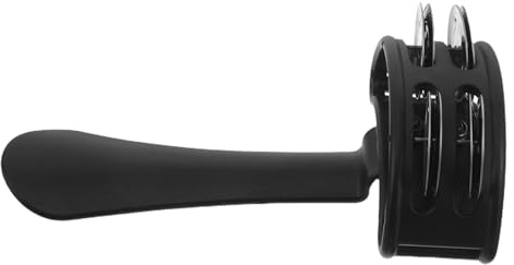 Supvox Doppelreihiges Glockentrommel-musikinstrument mit Metall-schellen und Handglocken-elementen zum Läuten und Schütteln für Partys Festivals und Straßenauftritte