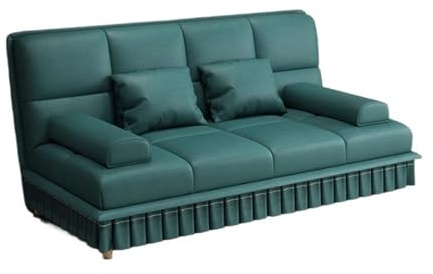 ZKALQECNF Entspannung Home Wohnzimmer, Wohnung, Schlafsofa, Kann Sowohl for Liegen Als Auch for Schlafen Verwendet Werden, Multifunktionales Zusammenklappen Schlafen(Mittel)