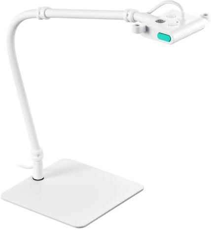OKIOLABS OKIOCAM S-G4K 8MP Ultra HD Document Camera, Auto Focus, Flexible Gooseneck Arm, Metal Base, Compatible with Mac, Windows, iPad, Chromebook – Online Teaching, Distance Learning & Live Demo