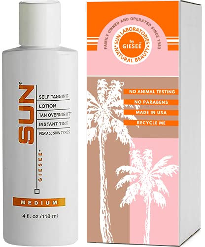 Sun Laboratories Tan Overnight Self Tanning Lotion 4 fl oz. by Sun Laboratories