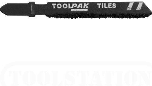 Tungsten Carbide Grit Jigsaw Blades Tiles (2 Pack)