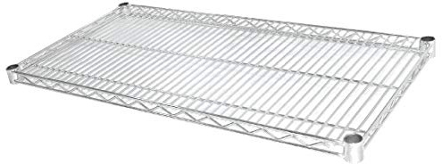 Wire Shelves 915x 610mm 915(w) x 610(d)mm. Pack quantity: 2. Includes 8 pairs of shelf clips.