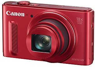 Canon PowerShot SX610 HS red