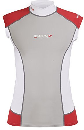 Mares Herren Rash Guard TRILASTIC Sleeveless DC Jacke, Weiß, XXS