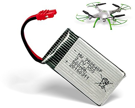 SYMA Ersatzakku X5HC und X5HW Quadrocopter 600 mAh Drohne