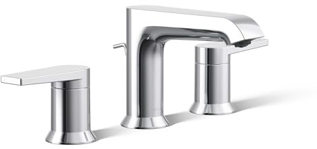 Kohler K-97093-4-CP 97093-4-CP Robinet de lavabo de Salle de Bains, Chrome Poli