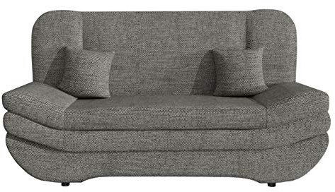 Mirjan24 Sofa Weronika mit Bettkasten und Schlaffunktion, Schlafsofa, Große Farb- und Materialauswahl, Couch vom Hersteller, Wohnlandschaft (Lawa 05.)