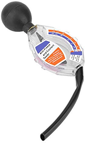 Anticongelante coche Densitometer Probador de refrigerante, calidad Tipo de dial Densitómetro anticongelante de prueba rápida Accesorio para probador de refrigerante