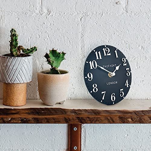 Thomas Kent Mini Collection Arabische Kaminuhr, 15,2 cm, Tintenblau