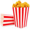 Popcorn Tüten,30 Stück PopcornTüten-Rot-Weiß Gestreifte Kleine Popcorntüte,Candytüten Partytüten Set Für Party,Familienfeier,Geburtstagsfeier