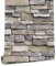myforHD Selbstklebend Tapete Wandpapier Ziegel Selbstklebende Wandaufkleber 44cmX600cm Vintage Backstein Stein tapeten Wasserdicht für Küche Schlafzimmer Wohnzimmer Wand