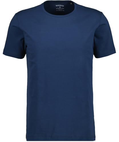 RAGMAN Herren My Favorite T-Shirt Nachtblau-079, L