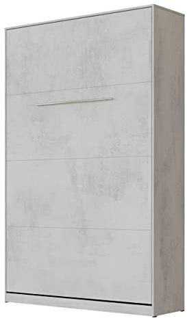 SMARTBett Schrankbett Standard 90x200 120x200 140x200 160x200 Bettschrank Wandbett Beton 120 Vertikal