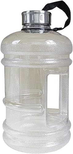 Zanbeel Jumbo 2.2L Water Bottle Leakproof BPA Free Jug Kettle Daily Hydration Gym Fitness Athletic Gear Sports With Carry Strap/Handle for Camping Hiking Office Home