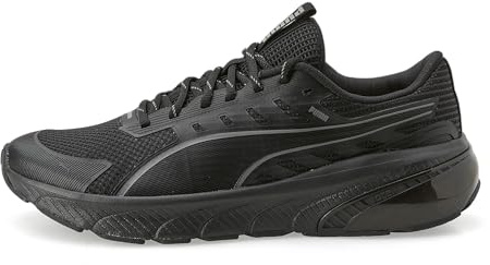 PUMA Unisex Cell Glare Road Running Shoe, Black-Cool Dark Gray, 43 EU