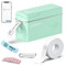 POLONO Etikettendrucker, P31s Bluetooth Etikettiergerät Selbstklebend Beschriftungsgerät Mini Label Printer Tragbarer Labeldrucker mit iOS Android,Für Zuhause, Büro, Grün