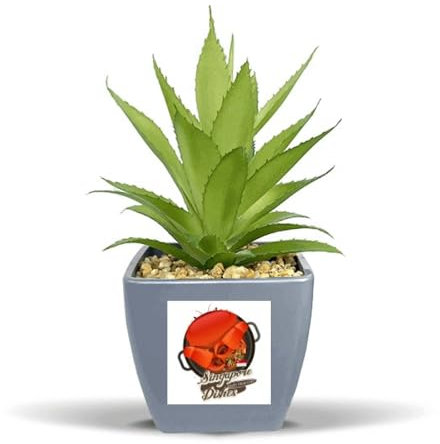 no/no Traditionelle Singapur-Chili-Krabbe, künstliche Ananas, Blumentopf, Vase, Mini-Dekoration