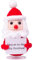 Mwmoeen Weihnachten Positive Weihnachtsmann Hirsch Schneemann, Pocket Hug Positive Kartoffel, Strickwolle Emotionale Unterstützung Hirsch Schneemann Mutmacher Weihnachten Geschenk Dekoration