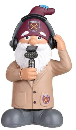 FOCO Officially Licensed West Ham United FC Commentator Garden Gnome