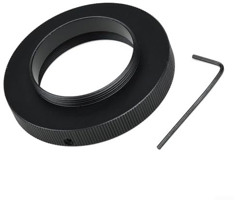 Adattatore di precisione T2 per telescopi e microscopi, collega l'obiettivo T al supporto a 2 anelli