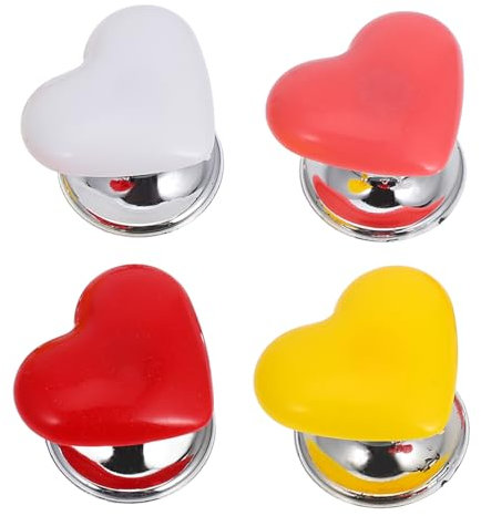 Uonlytech 4stücke Herzförmiger Toilettenspülgriff Ersatz-toilettentankknopf Toilettenspülkastendruckknopf Toilettenspülgriff Schwarzer Installieren Badezimmerdekor