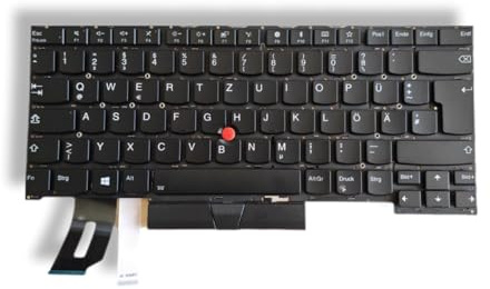 Lenovo Bürorechner24 Tastatur T490s T495s T14s Gen 1 | beleuchtet | deutsch QWERTZ | DE | SN1392BL