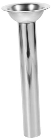 COLLBATH Stainless Steel Sausage Stuffer Funnel Tube for Sausage Filling Machine and Easy to Clean for Home and Restaurant Use