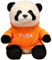 KUKUShining Panda Plüschtier, Süß Mit Kleidung Stofftierpuppen Weiches Kissen Bärenplüschtier for Kinder Freundin Geschenke(Orange)