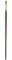 Winsor & Newton 5504004 Monarch Brush - Filbert Brush No. 4-5.8 mm, Professional Synthetic Hair Brush for Oil or Acrylic Paints