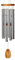 Woodstock Windspiel Ode to Joy, Silber, 67,4 cm