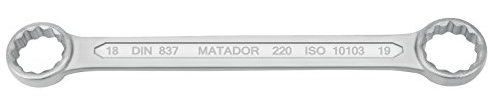 MATADOR Doppelringschlüssel, 18 x 19 mm, 0220 1819