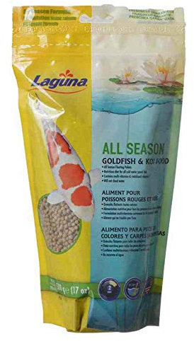 Laguna All Season Goldfish & Koi Floating Food, 17 oz