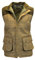 WALKER AND HAWKES Herren Country-Weste aus Tweed mit verstärkten Schultern - für die Jagd geeignet - Helles Salbeigrün - Größe M (40-42)