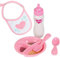 EPHIIONIY Adora Baby Doll Zubehör Magisches Fütterungs-Set – Magischer Teller, Magische Baby-Puppe Flasche mit Milch, Lätzchen, Gabel und Löffel