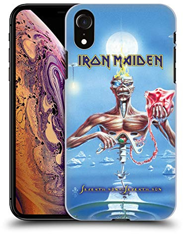 Head Case Designs Offizielle Zugelassen Iron Maiden SSOSS Plattencover Harte Rueckseiten Handyhülle Hülle Huelle kompatibel mit Apple iPhone XR