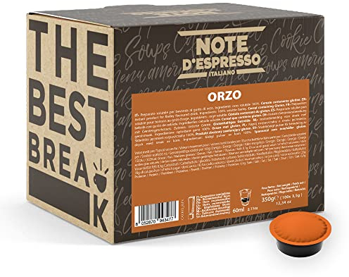 Note D'Espresso, Bevanda all'Orzo, Capsule Compatibili Soltanto con sistema LAVAZZA* A MODO MIO*, 100 caps X 3.5g