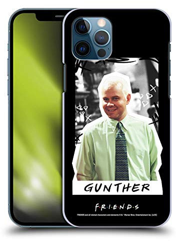 Head Case Designs Offizielle Friends TV Show Gunther Wichtige Kunst Harte Rueckseiten Handyhülle Hülle Huelle kompatibel mit Apple iPhone 12 / iPhone 12 Pro