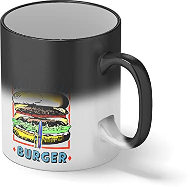 Big Kahuna Burger That's a Tasty Burger Jules Winnfield Pulp Fiction Black Magic Kaffeetasse Mug