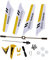 Hilai Ferngesteuerter Hubschrauber Voller Ersatzteile Set Hubschrauber Spielzeug Ersatzteile Set Gelbe Schwanzdekorationen Bar Connect Schnalle Innenwelle
