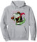 Wikinger Alligator Cartoon Krokodil Hammer Helm Pullover Hoodie