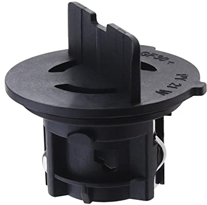 eMagTech Auto-Frontlampenfassung 6J0941156A, Kompatibel mit Exeo Ibiza Leon Autobeleuchtungsbaugruppen, Kfz-Ersatzteile, Schwarz