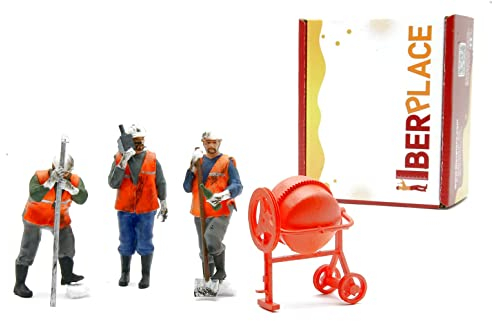 Iberplace Maßstab G Figuren 1:22,5 Diorama Modelleisenbahn Zubehör Zug Spielzeug Dekoration Elektrische Züge Gartenzug Modellbau