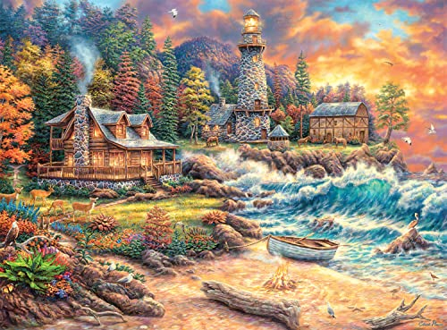 Buffalo Games - Chuck Pinson - Providence by The Sea - 1000 Teile Puzzle