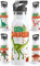 OWLBOOK® Dino Edelstahl Trinkflasche Kinder | Wasserflasche mit Strohhalm | 600 ml | Sportdeckel | Spülmaschinenfest | Schule Schulanfang Geschenke Einschulung Junge | Dinosaurier Velociraptor