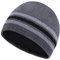 BUTITNOW Oversize XXL Winter Beanie Strickmütze für Herren - Täglich gestrickte gerippte Kappe - warme Rodelmütze für kaltes Wetter, A1-dunkelgrau, XX-Large