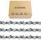 BYANE 3-Pack Kettensägekette 3/8LP 45 TG 1,1 mm 30 cm Rückschlagsarme kette kompatibel mit Bosch AKE30Li AKE30S, Ryobi OCS1830, Husqvana, Greenworks und mehr