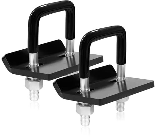 DEEAGLE 2 confezioni di stringitori per gancio di traino stabilizzatori anti sonaglio per ganci da 3,2 cm a 5,1 cm, riducono il movimento sul gancio di traino, portabici, barche, accessori per camper,