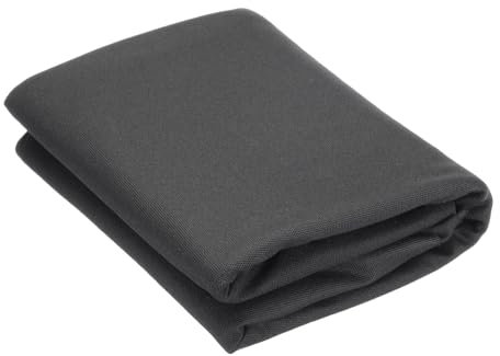 sourcing map Paño de malla para rejilla altavoz negro, tela a prueba de polvo, 150 cm x 300 cm